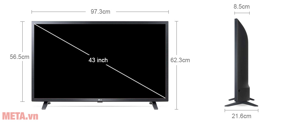 Smart tivi LG 43 inch 43LM6360PTB