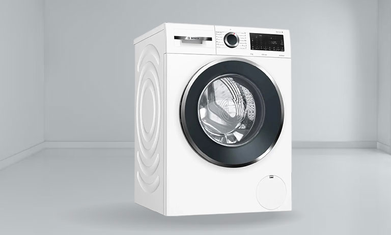 Máy giặt cửa trước 8kg Bosch WGG234E0SG Serie 6 có thiết kế hiện đại, sang trọng