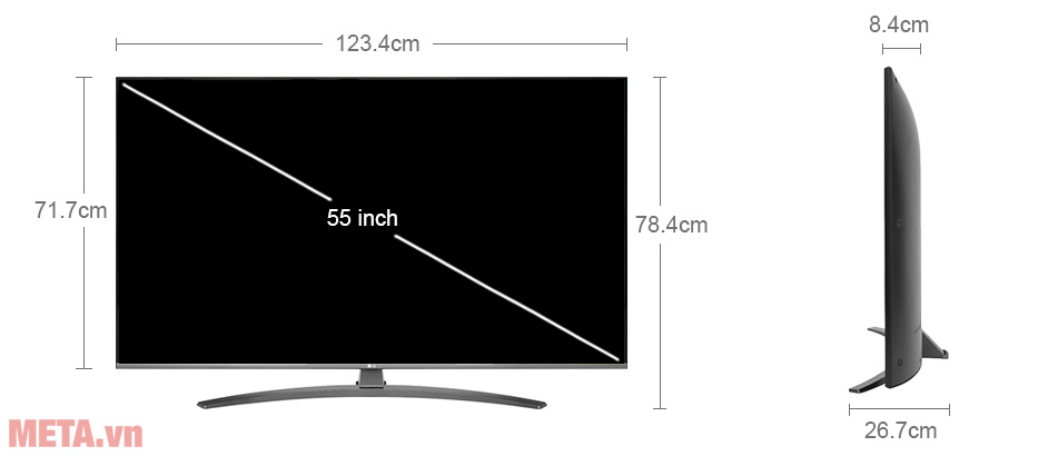 Smart Tivi LG 4K 55 inch 55UM7600PTA