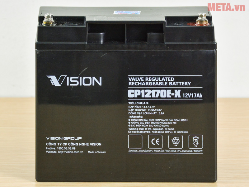 Ắc quy Vision CP12170E-X 12V 17Ah