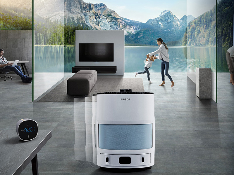 Robot lọc không khí Ecovacs Airbot Ava