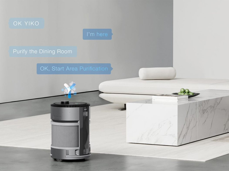 Robot lọc không khí Ecovacs Airbot Z1 thông minh