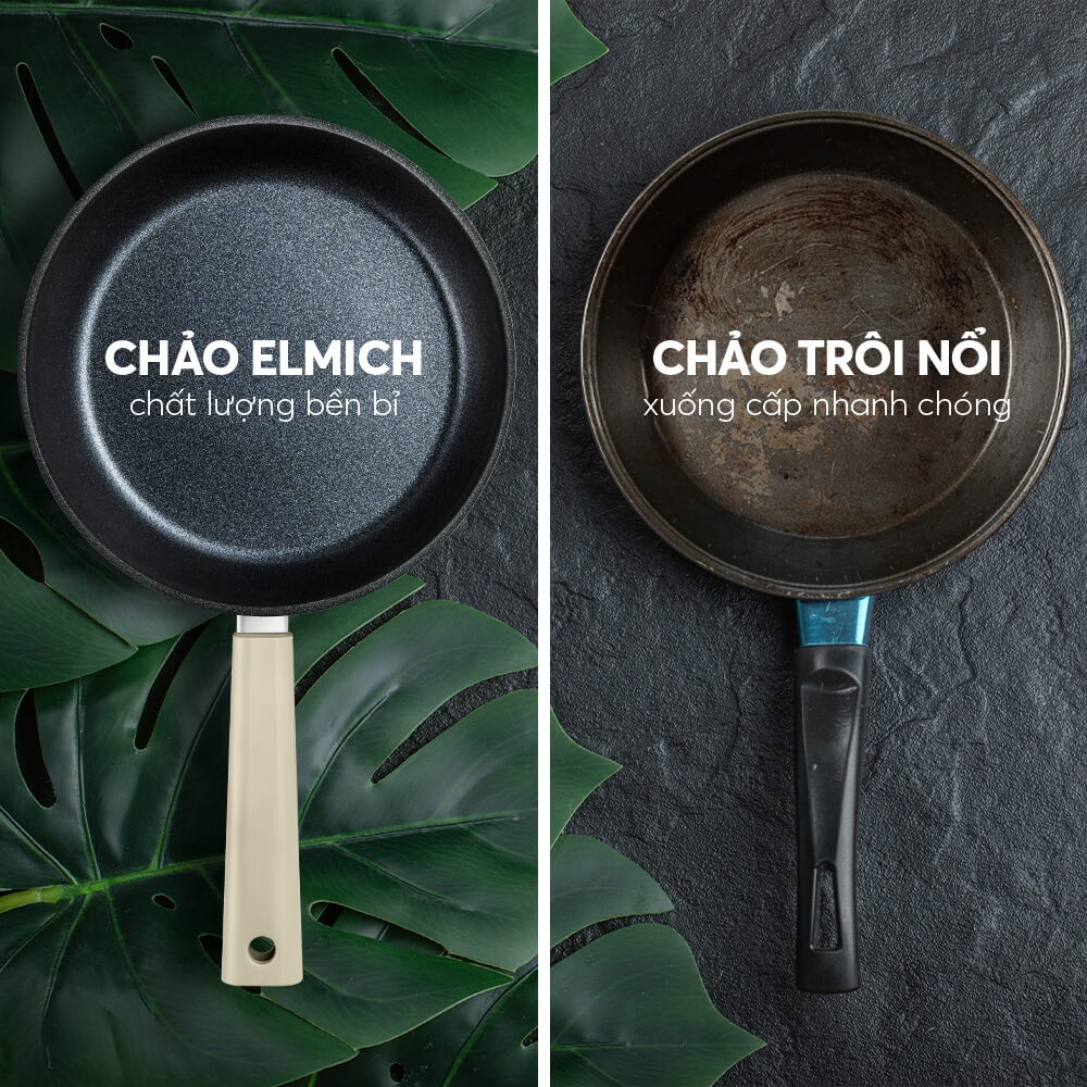 Chảo chống dính siêu bền Elmich Hera II EL-5941BE