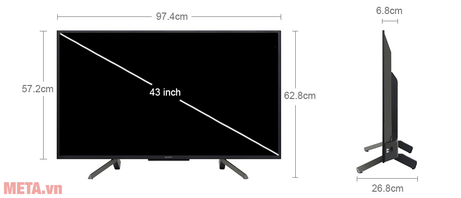 Tivi Sony 43 inch KDL-43W660G