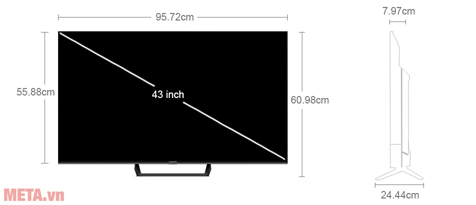 Tivi Xiaomi 4K A Pro 43 inch L43M8-A2SEA