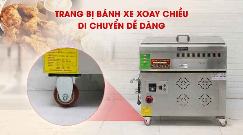 Bếp rán tách dầu 