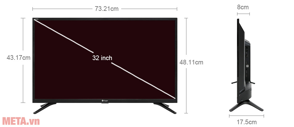 Tivi Casper 32 inch 32HG5000