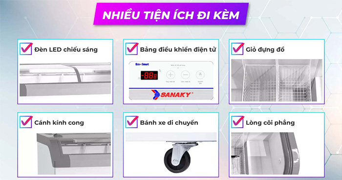 Các tiện ích của Sanaky VH-4899K3B