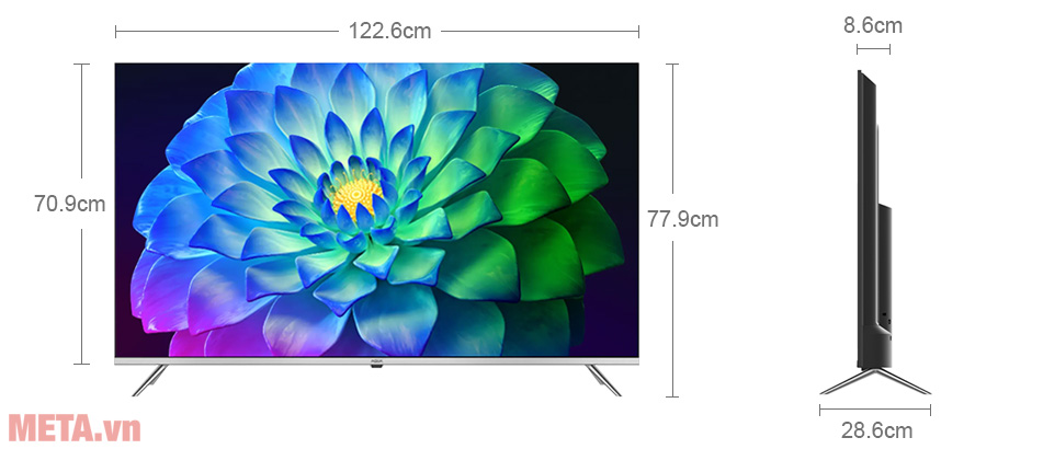 Tivi Aqua 4K 55 inch AQT55P750UG