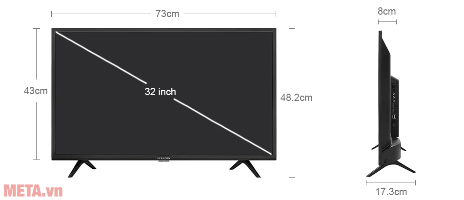 Smart Tivi FFalcon 32 inch 32SF1