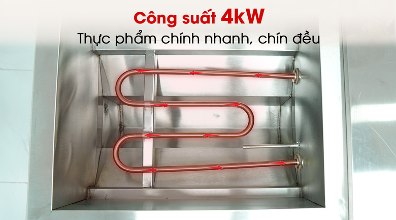 Bếp chiên tách dầu NewSun 