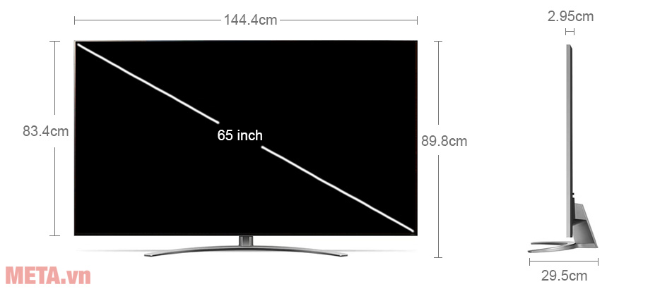 Tivi QNED LG 8K 65 inch 65QNED99SQB