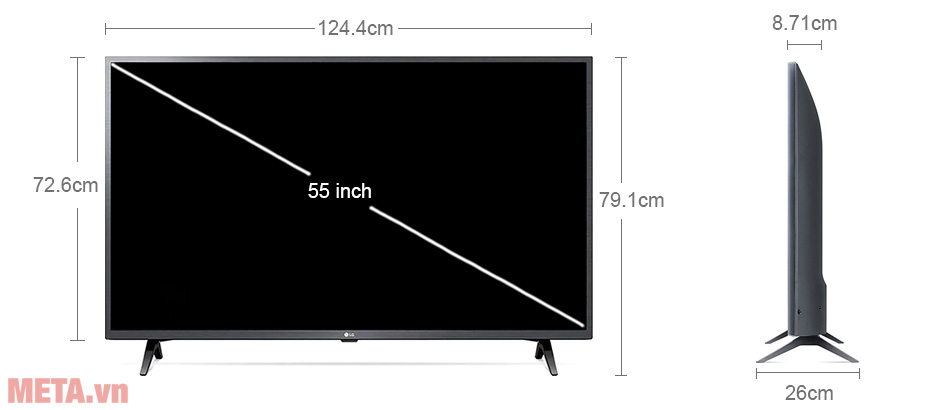 Tivi LG 4K 55 inch 55UN7350PTD