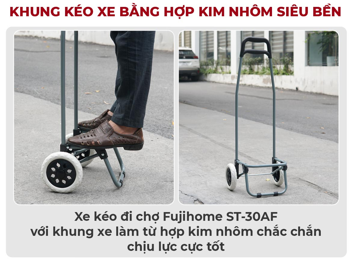 Xe kéo đi chợ FujiHome  