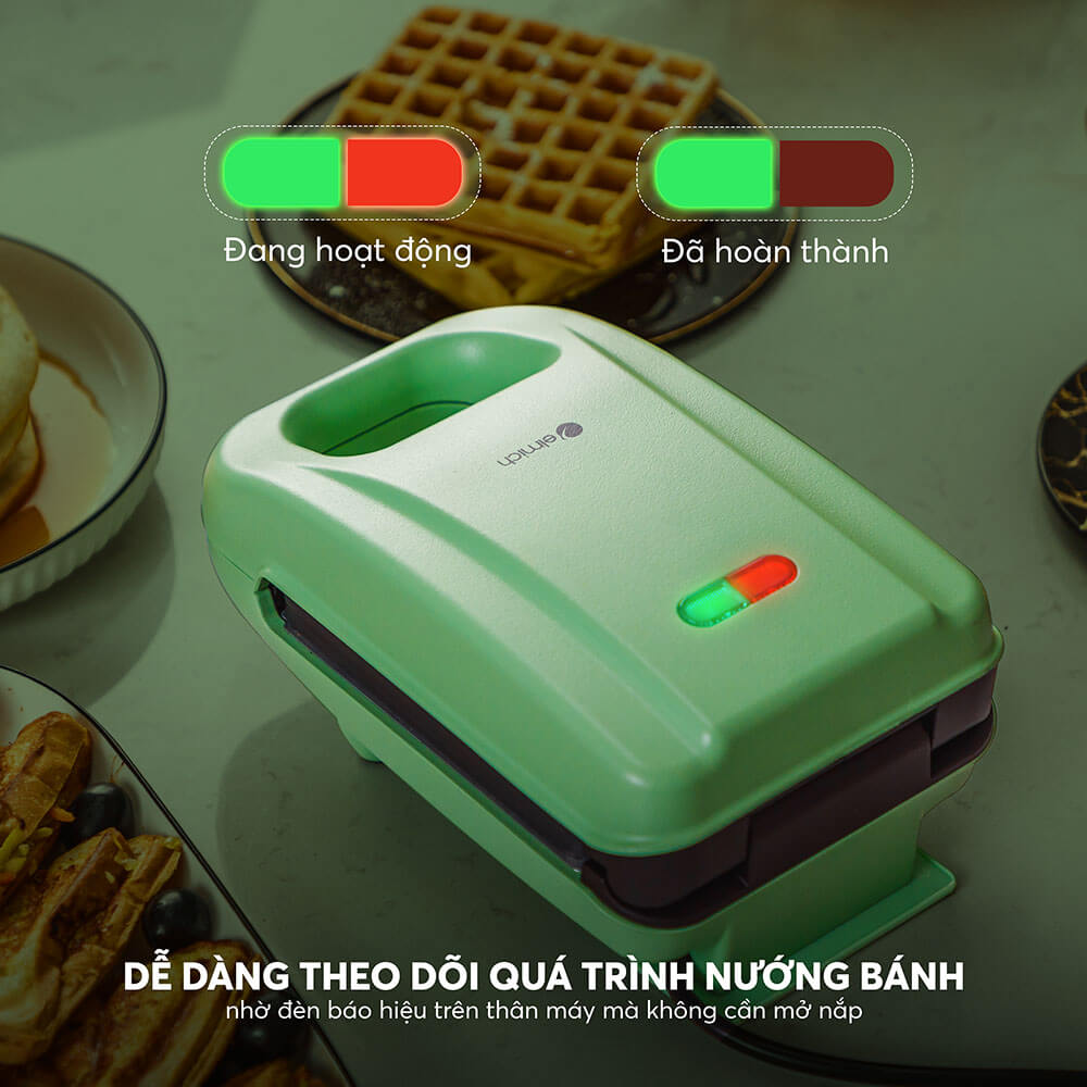 Máy nướn bánh mỳ Elmich 