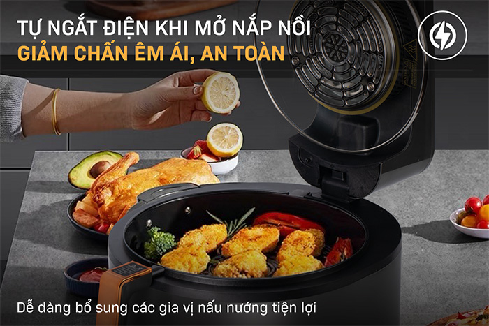 Nồi chiên không dầu Fujihome AG6D