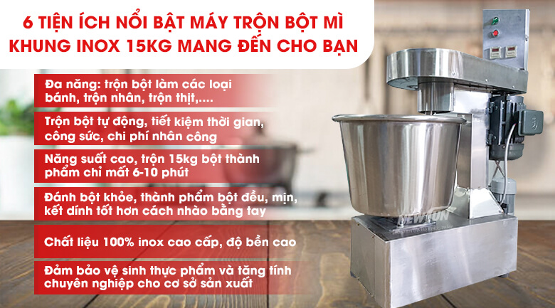 Máy đánh bột công nghiệp