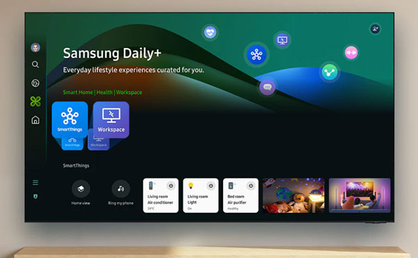 Tính năng Samsung Daily+ giúp kiểm tra, điều khiển hoạt động hằng ngày trở nên đơn giản hơn