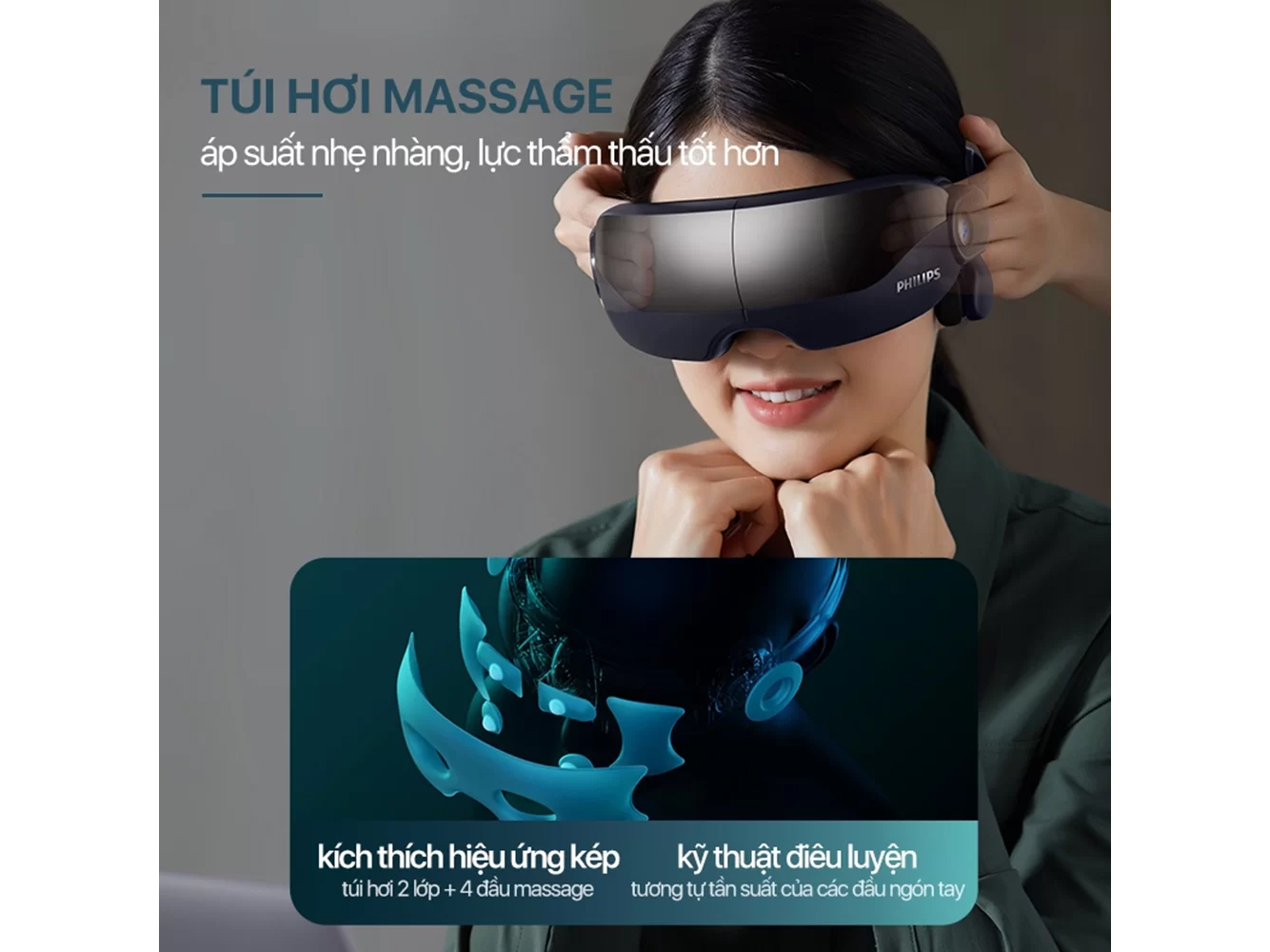 Máy massage mắt Philips PPM2702