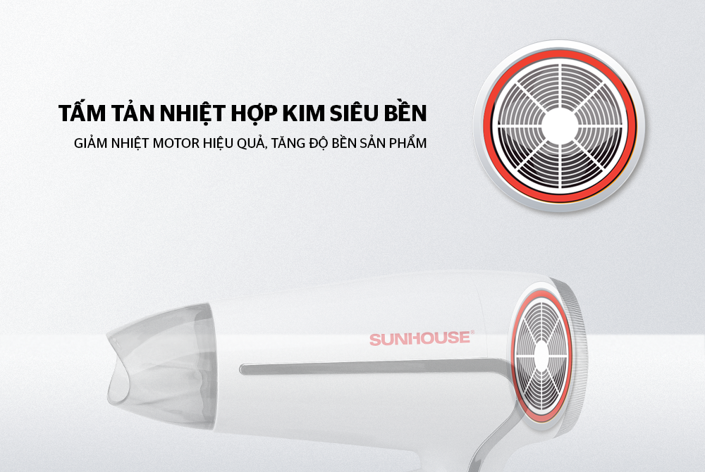 Sunhouse SHD2308W có quạt làm mát động cơ