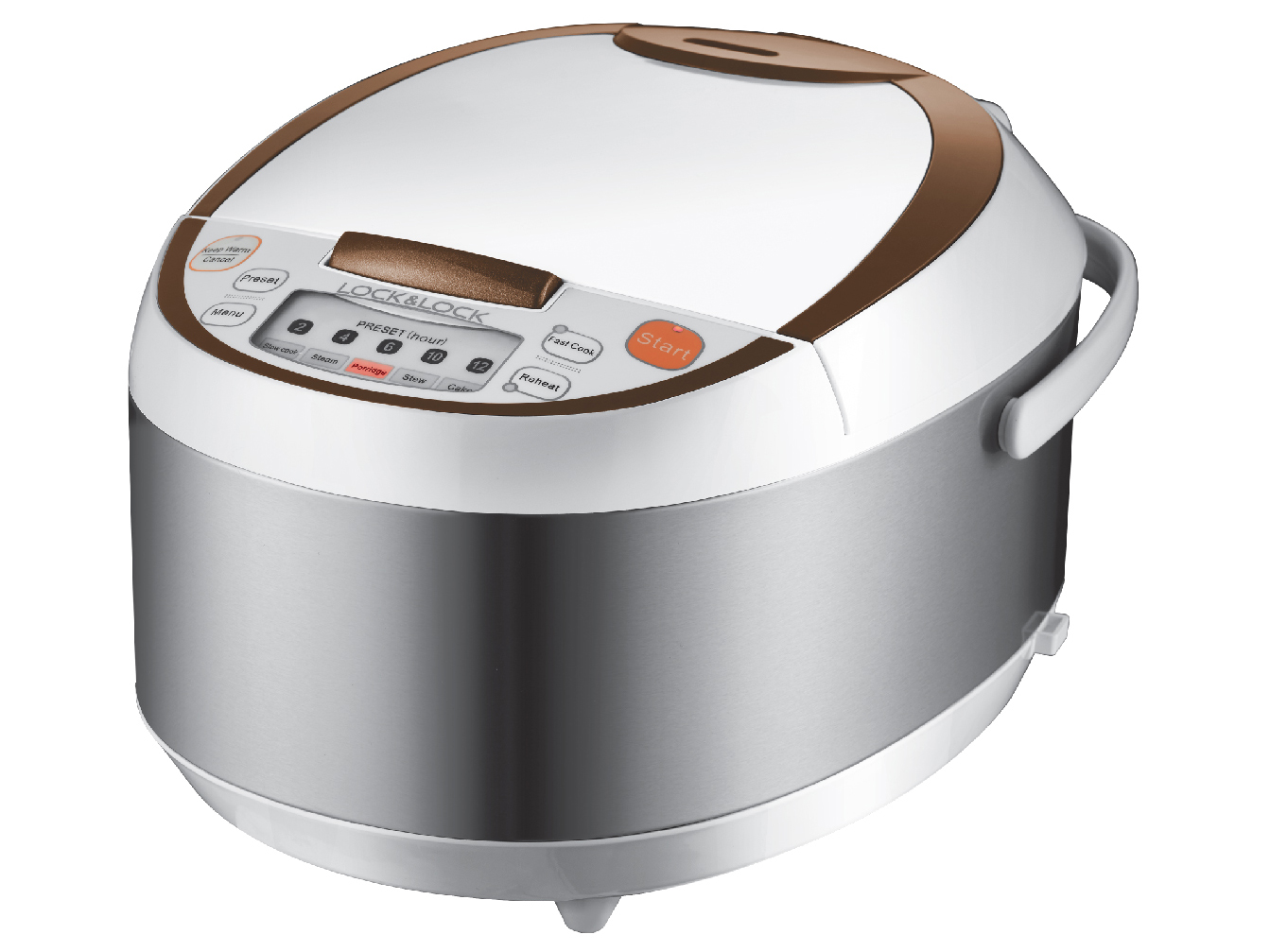 Nồi cơm điện Lock&Lock EJR351BRW - 1.8 lít