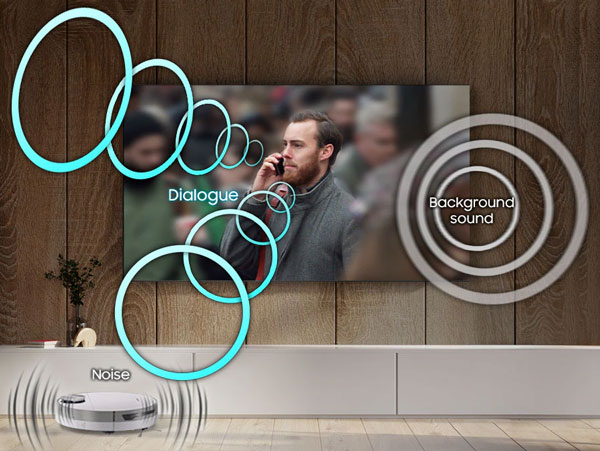 Công nghệ Active Voice Amplifier Pro cho lời thoại rõ ràng hơn