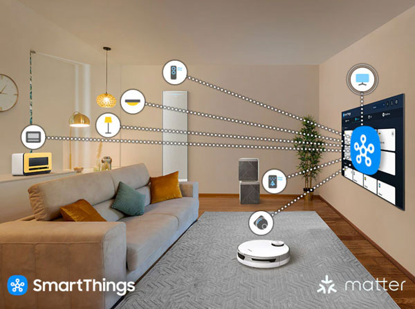 Tích hợp trung tâm SmartThings tiện lợi