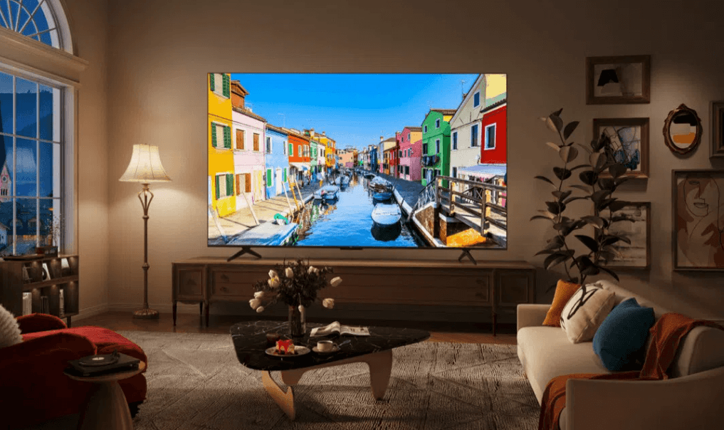 Tivi QLED TCL 4K 65 inch 65C69B có thiết kế mỏng, hiện đại