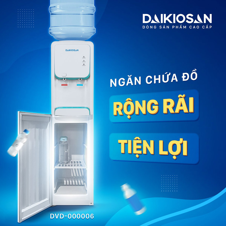 Cây nước nóng lạnh úp bình Daikiosan DVD-000006