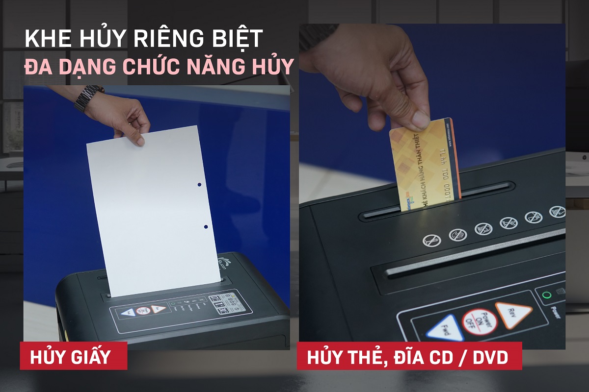 Máy hủy tài liệu Silicon  