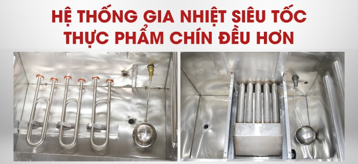 Tủ cơm công nghiệp NewSun 6 khay