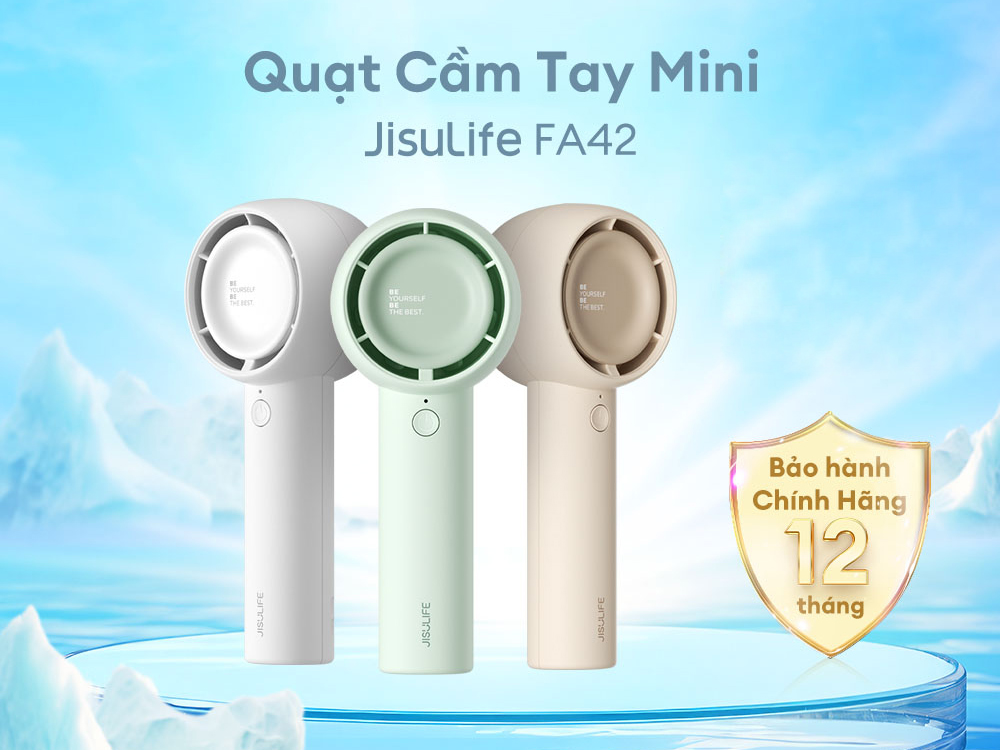 Quạt mini cầm tay Jisulife FA43