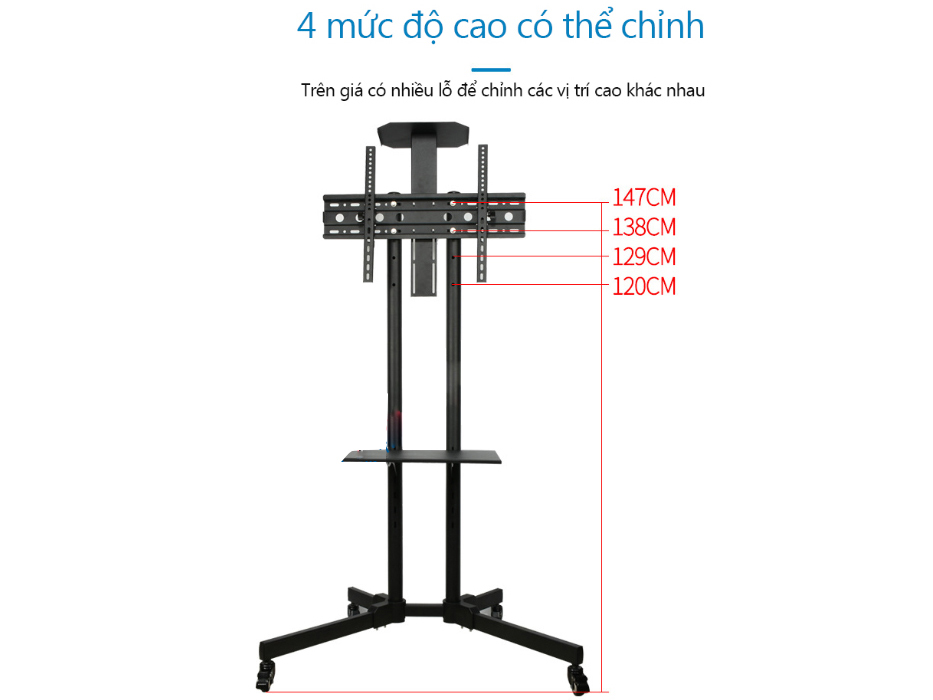 Giá treo tivi di động  