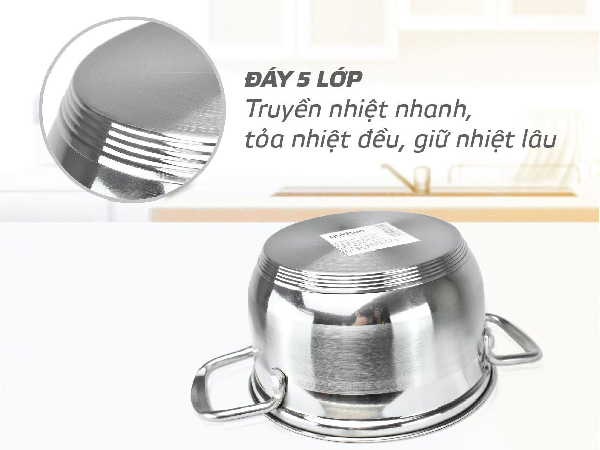 Bộ nồi inox 