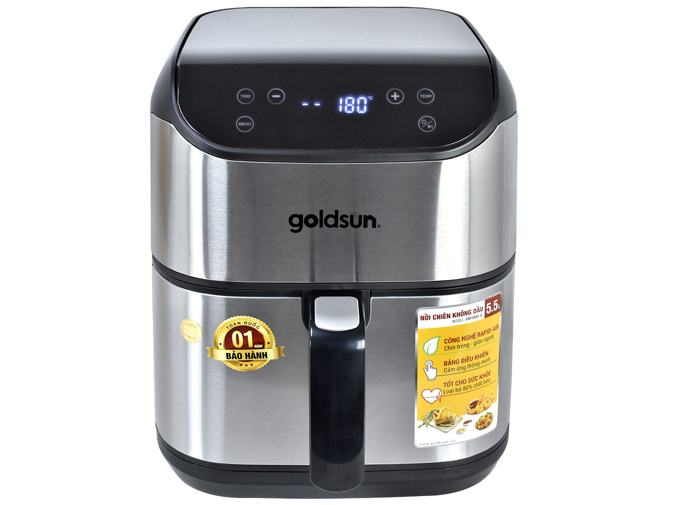 Nồi chiên không dầu Goldsun GAF5842-D