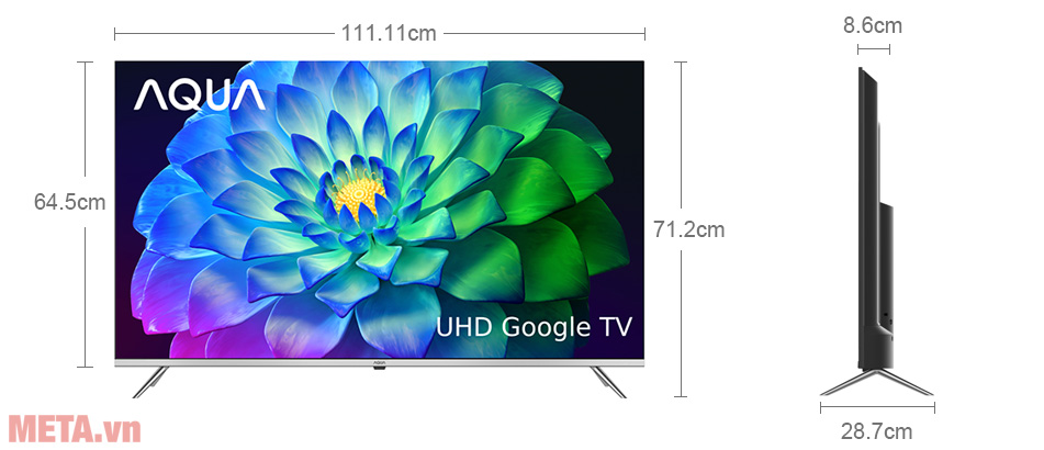 Google Tivi Aqua 4K 50 inch AQT50P750UG