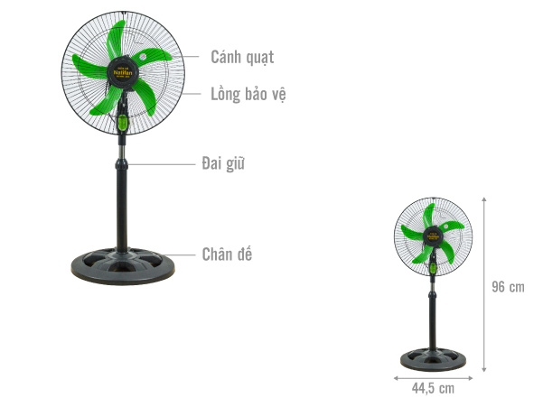 Quạt lỡ công nghiệp Natifan B-401