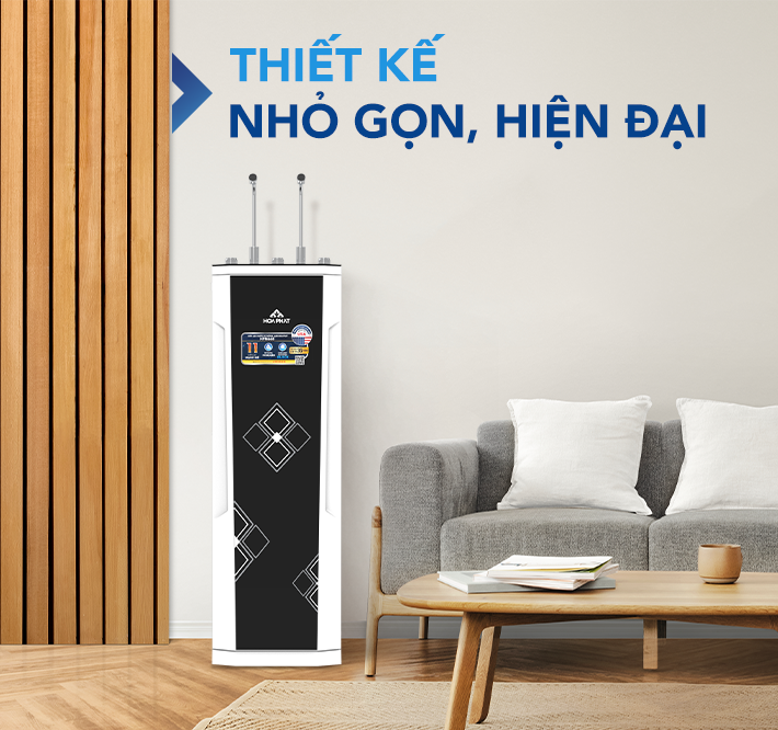 Máy lọc nước RO nóng lạnh Hòa Phát HPN668