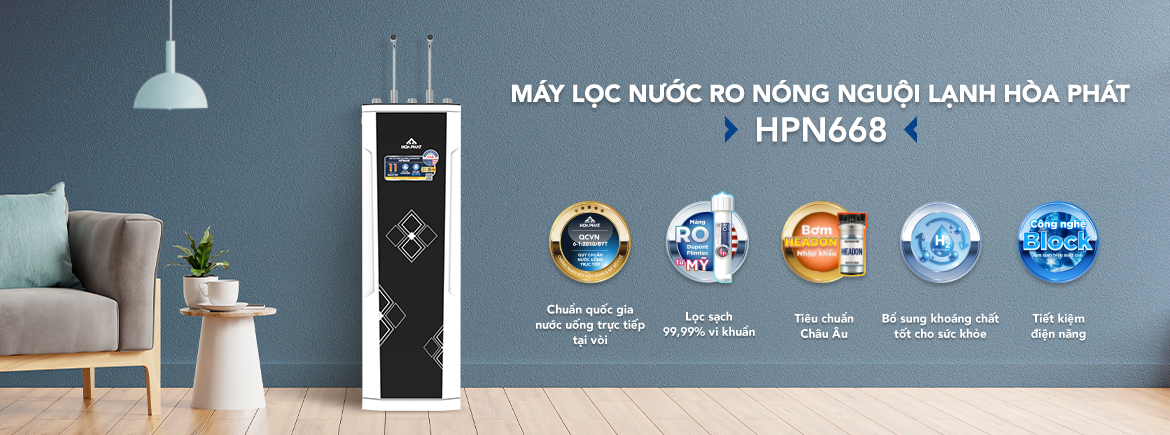 Máy lọc nước RO nóng lạnh 