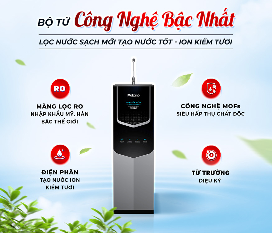 Máy lọc nước ion kiềm  