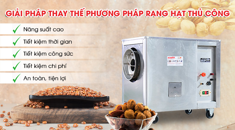 Máy rang hạt cà phê