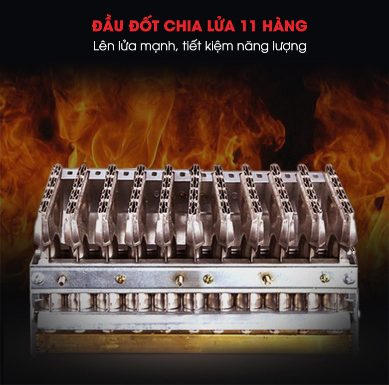 Máy rang hạt đa năng gas 