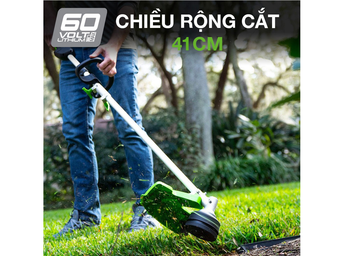 Máy cắt cỏ dùng pin Greenworks  