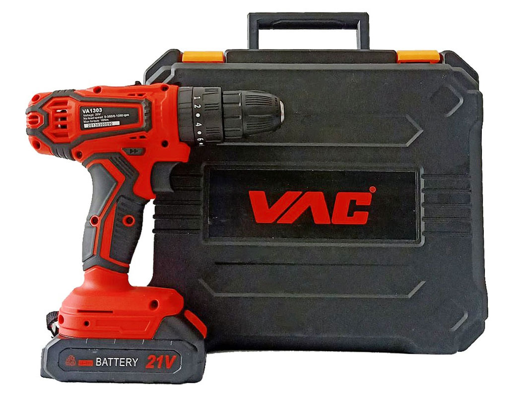 Máy khoan pin VAC VA1303 (1 sạc, 1 pin 20V 2.0AH)