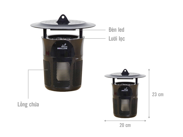 Máy bắt muỗi và diệt côn trùng IS1 Moscom
