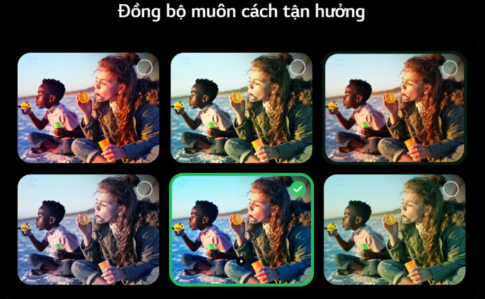 chế độ AI Picture Wizard giúp tinh chỉnh khung hình theo sở thích