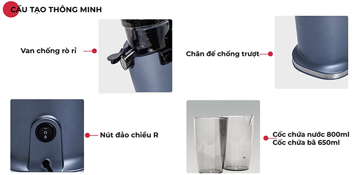 Máy ép chậm Magic Eco AC-133