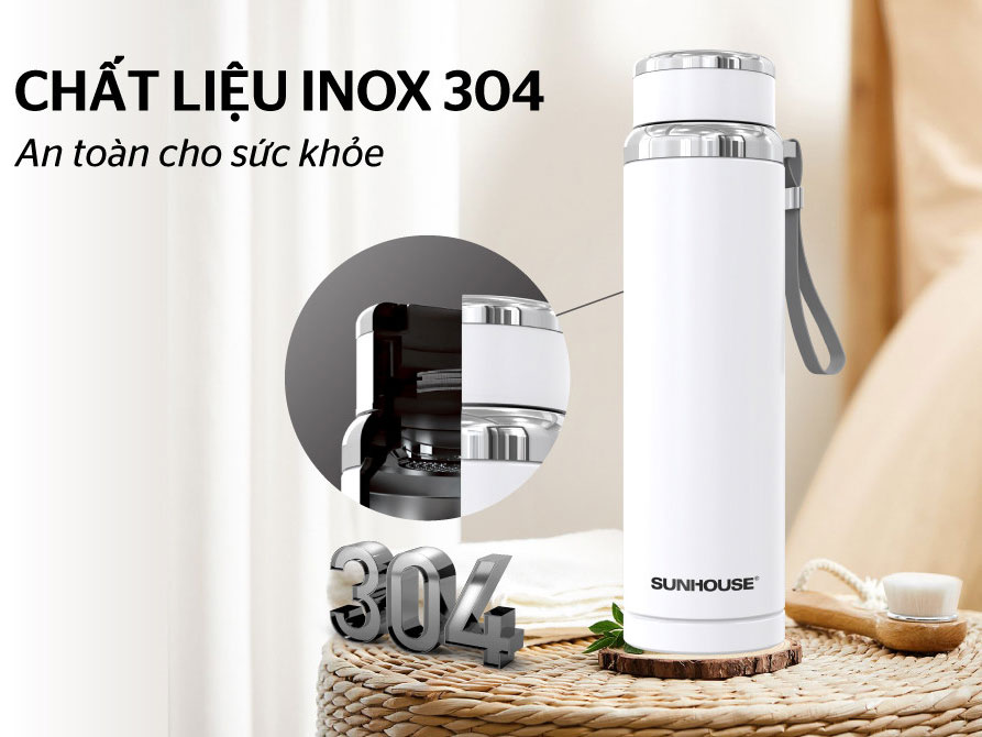 Bình giữ nhiệt Flexi Sunhouse KS-TU720FW 