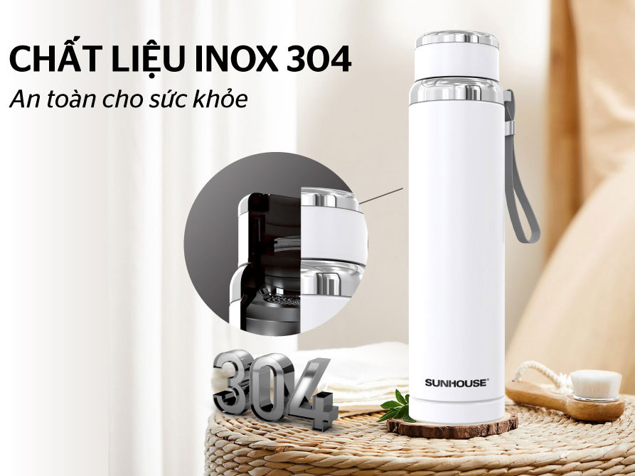 Bình giữ nhiệt Flexi Sunhouse KS-TU920FW 