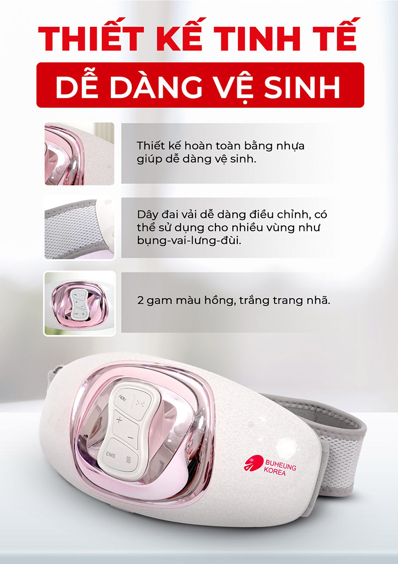 Đai massage bụng Buheung MK-340